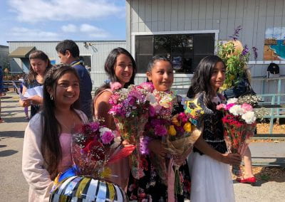 The community celebrates 5th grade graduation